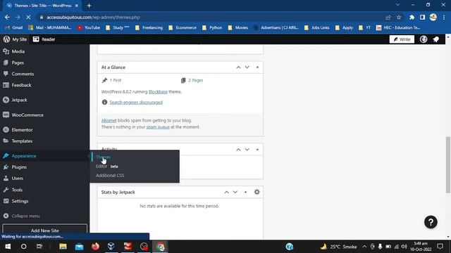 WordPress Appearance Widgets & Menus Missing || Menu disappeared in WordPress dashboard смотреть онлайн