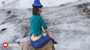 Мои работы из цемента. Поделки из цемента | DIY cement crafts with your own hands