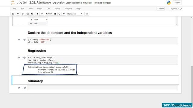 Part 26 Building a Logistic Regression смотреть онлайн