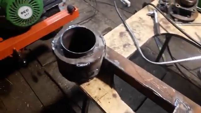 Горелка на отработке своими руками, испытание. смотреть онлайн