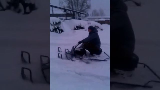 миниснегоход Рыбак 2 мр (звереныш) смотреть онлайн