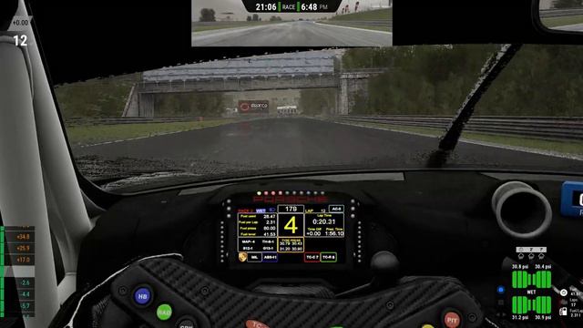 Assetto Corsa Competizione MORE RAIN! LOL / CP Multiplayer Server @ Hungaroring / Porsche 911 GT3R смотреть онлайн