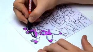 Крутые поделки фнаф из бумаги