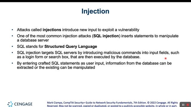 CompTIA Security+  - Chapter 3 Threats And Attacks On Endpoints