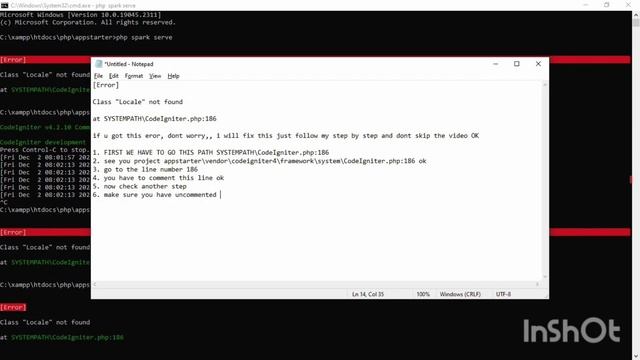 Codeigniter 4 Errror Locale not found || Solved 100% 2022 смотреть онлайн
