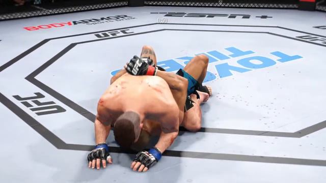 СИРИЛ ГАН VS ИРЖИ ПРОХАСКА UFC 4 CPU VS CPU смотреть онлайн