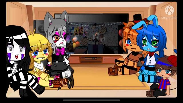 Gachafnaf. Fnaf 2 react to five more nights |remake| смотреть онлайн