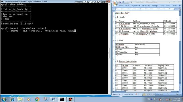 SQL - database operation смотреть онлайн