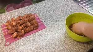 Шашлык в домашней коптильне