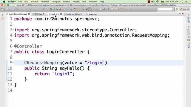 Spring framework Tutorial (085 Step 13 Part 3 Play Break Try Breaking Things) смотреть онлайн