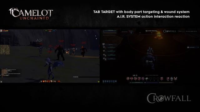 Camelot Unchained vs Crowfall Comparison смотреть онлайн