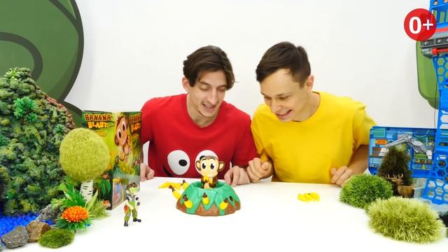 Настольная игра Банановый бум: Видео про игры в настолки и игрушки. Супергерой Бен 10 стал судьей! смотреть онлайн