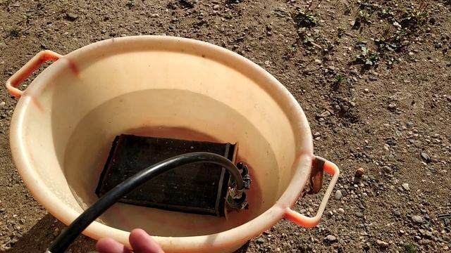 Опрессовка радиатора отопителя. смотреть онлайн