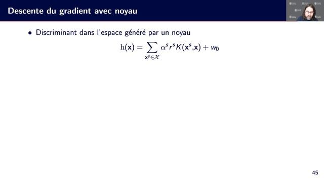 6.8 SVM par descente du gradient смотреть онлайн
