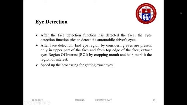 B102 MINOR PROJECT DROWSINESS DETECTION USING HAAR CASCADE ALGORITHM смотреть онлайн