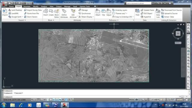 Aula 1 - Interações entre AutoCAD Civil 3D 2011 e Google Earth смотреть онлайн