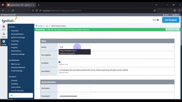 Ignition SCADA Communication With Prosys OPC-UA Simulation Server | Ignition SCADA |