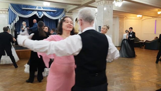 Шахматный бал в ДК МИИТ - 25.01.2020г. Вальс мазурка смотреть онлайн