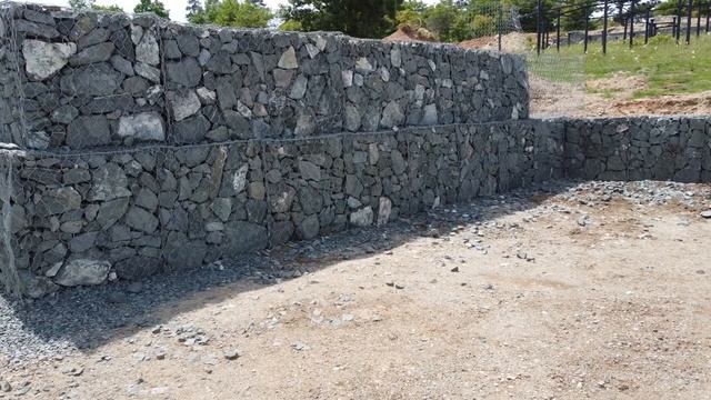 Подпорные стены из габионов. смотреть онлайн