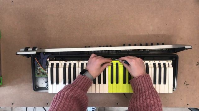Restore Midi Synth Evolution MK-449C New Keys 3D printing смотреть онлайн