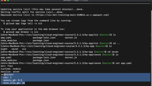 Cloud Engineering Course: Deploying an application... (App Engine - Flexible Environment) смотреть онлайн