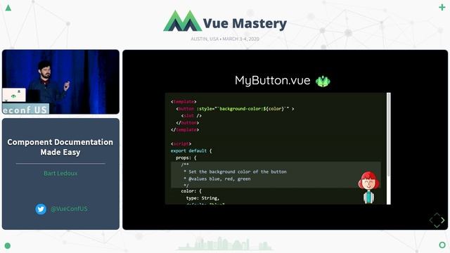 Component Documentation Made Easy by Bart Ledoux | VueConf US 2020 смотреть онлайн