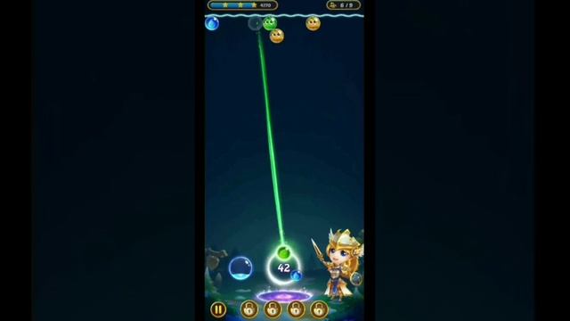 Bubble Shooter Viking Pop Gameplay - Level 1 To 15 || Bubble Shooter Game