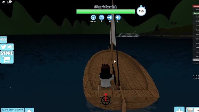 Roblox укус акулы ставь лайк подписывайся на канал смотреть онлайн