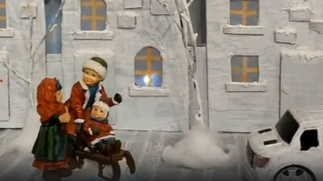 Новогодние хлопоты. Наряжаю ЭКО ёлочку!!! Новогодняя инсталляция!!! смотреть онлайн