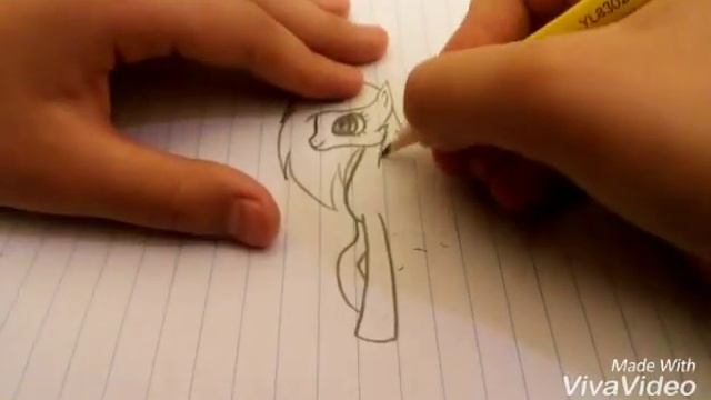 Рисую себя в виде пони #1 смотреть онлайн
