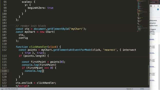 Drill Down Bar Chart in Chart JS смотреть онлайн