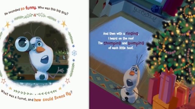 Olaf's Night Before Christmas - A Children's Christmas Story