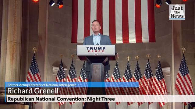 Former Acting Director of National Intelligence Richard Grenell speaks at RNC Night Three смотреть онлайн