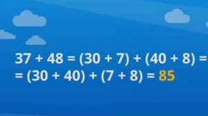 Сложение и вычитание в столбик с переходом через десяток