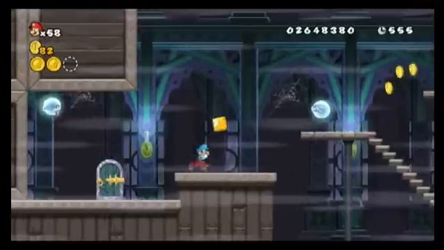 New Super Mario Bros. Wii - Star Coin Location Guide - World 4-Ghost House (fixed) | WikiGameGuides смотреть онлайн