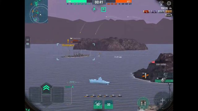 Линкор Arkansas gameplay | World of Warships Blitz | смотреть онлайн