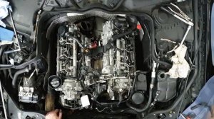Mercedes OM642 V6 CDI oil cooler replacement Ölkühler erneuern