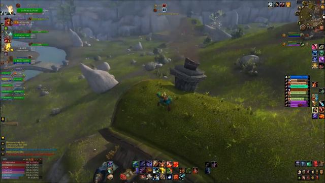 WoW PvP 7.2.5 BGs Prot War 19 - Taking On Hunters And Wars