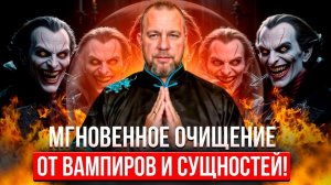 🔥 ПУСТЬ ЗЛО СГИНЕТ! Это УДАЛИТ Всех Вампиров и Сущностей из ВАШЕЙ ЖИЗНИ!