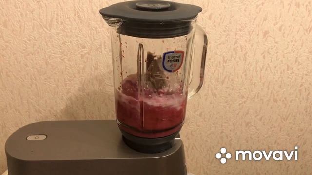Малиновый смузи с кухонной машиной Kenwood смотреть онлайн