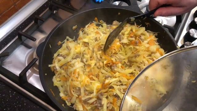 Капуста с говяжьим фаршем вкуснейшее лакомство (ленивые голубцы) эпизод №430 смотреть онлайн