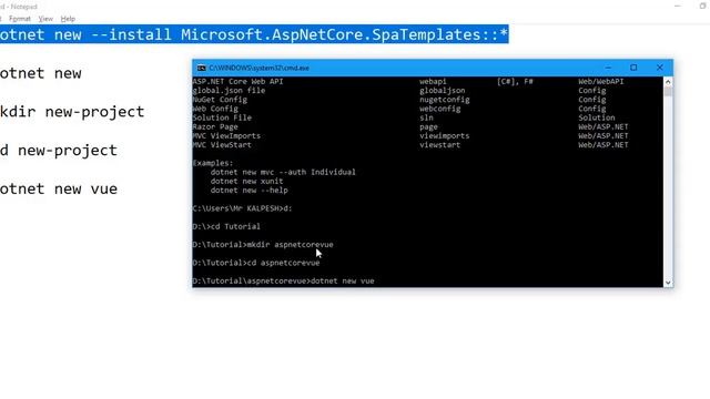 Single Page Application using Asp.Net Core And Vue смотреть онлайн