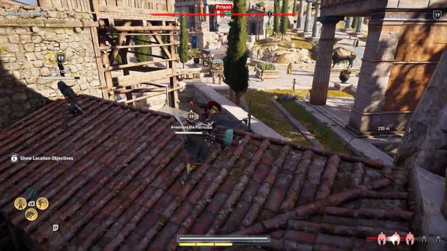 Assassin's Creed Odyssey Attika Location Prison 100% Walkthrough смотреть онлайн