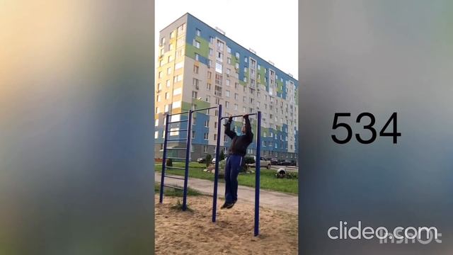Челлендж-марафон. 5000 подтягиваний за месяц. День 5-6. От 420 до 657. Гусейнов Руслан смотреть онлайн