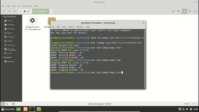 how to install XAMPP properly on Linux Mint / Ubuntu / any Debian based distros смотреть онлайн