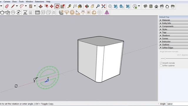 Round Corner without Plugin in SketchUp || Alternative option of Round Corner Plugin in SketchUp смотреть онлайн