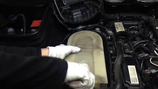 (* MERCEDES BENZ GLK *)( Luftfilter Wechseln ) erneuern, austauschen смотреть онлайн