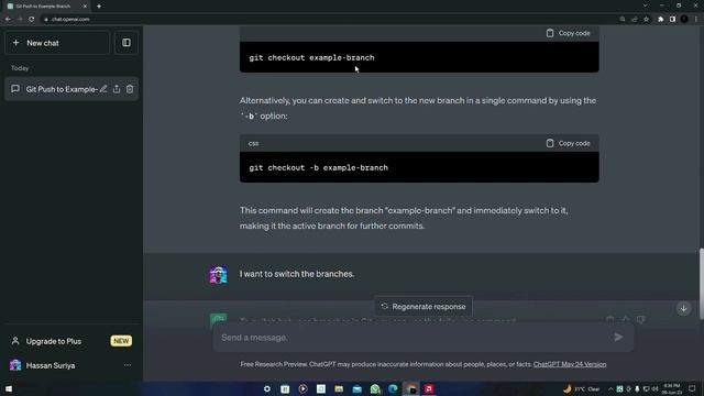 How to generate Git commands using ChatGPT? Example смотреть онлайн