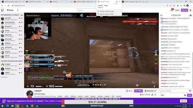 FACEIT STAK смотреть онлайн