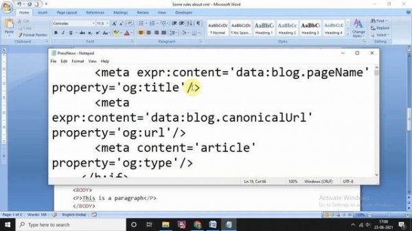 xml version= 1 0 encoding= utf 8   what is the following line of code called and where to use this
